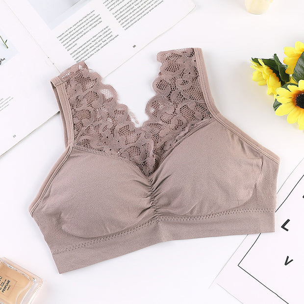 Hanging Elegance™ Bralette med sømløs blonder (1+1 Gratis!)