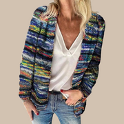 Maline™ Fargerik Stripete Cardigan