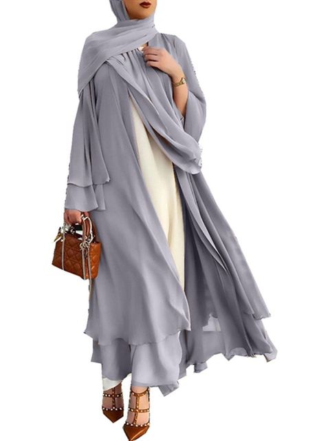 Abaya's™ Åpne Fram Kimono