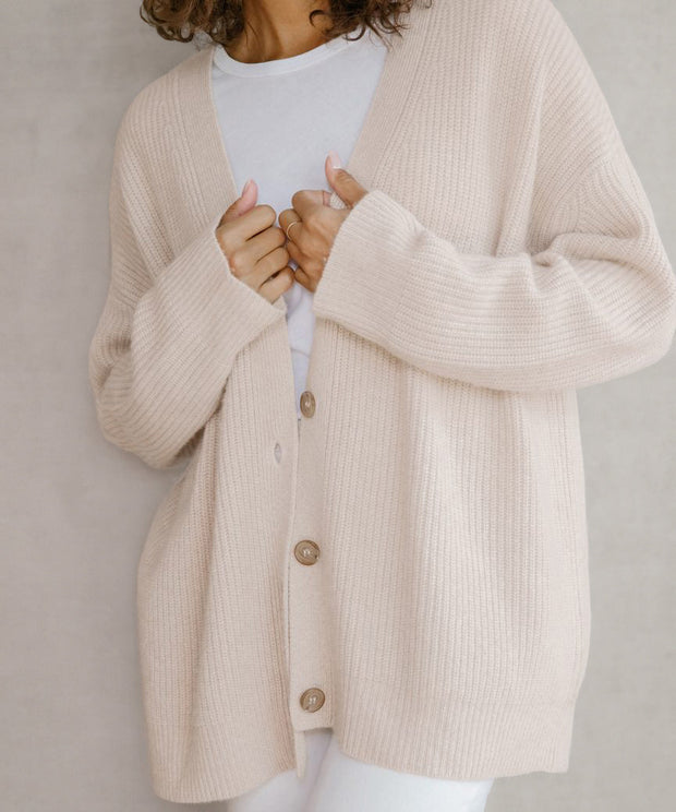 Sylvie™ Kasjmir Cardigan Cocon