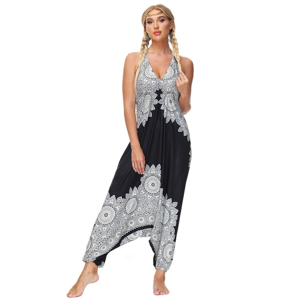 Favella™ Bohemsk og Luftig Jumpsuit