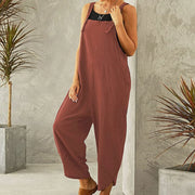 Lena™ Avslappet sommerjumpsuit