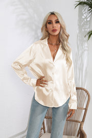 Rosa™ Bluse med lange ermer